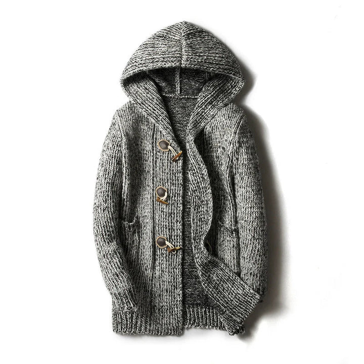 Sophie - Comfortabel Jack met Capuchon en Klassieke Knoopsluiting