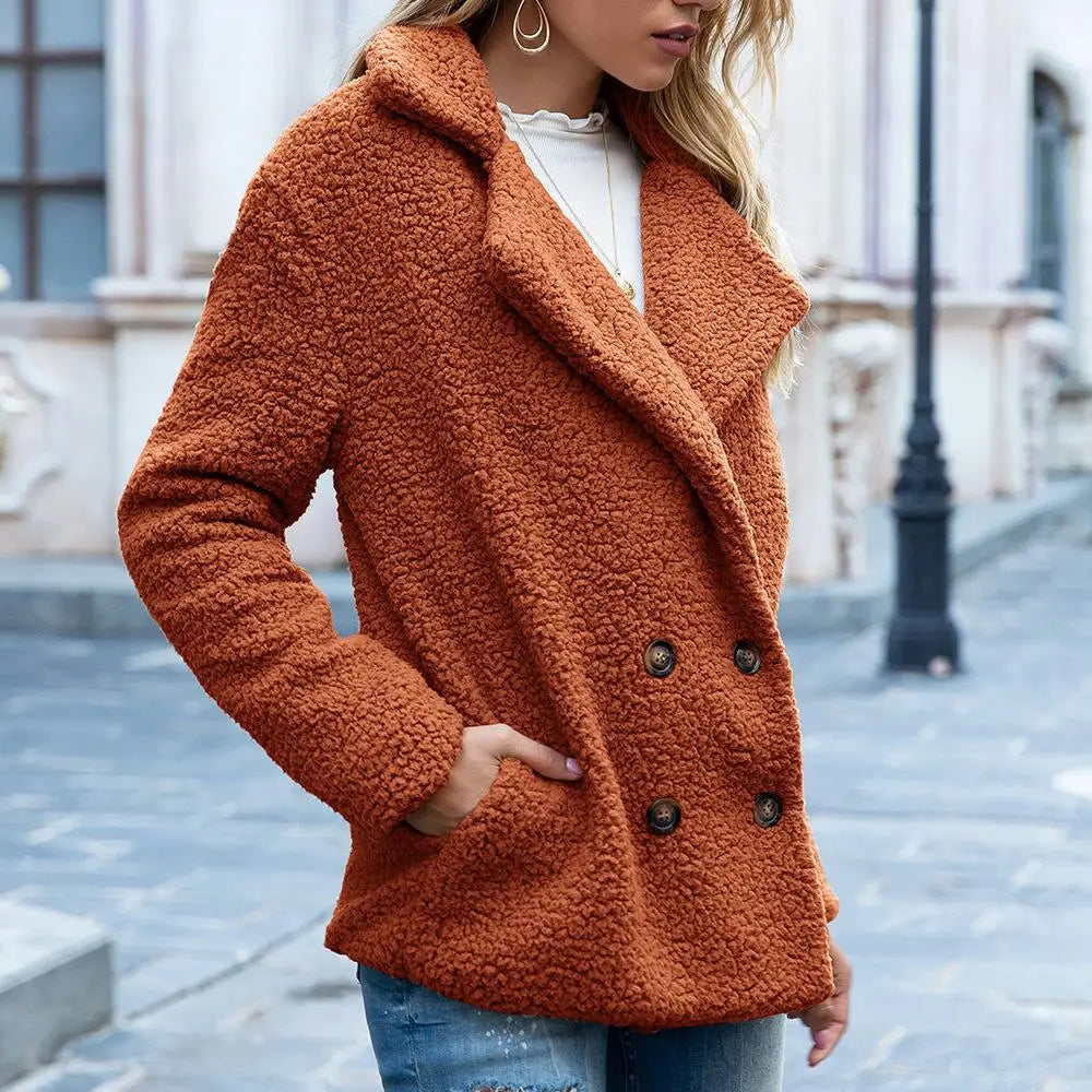 Olivia - Knus jack met Knoopsluiting voor Klassieke Stijl